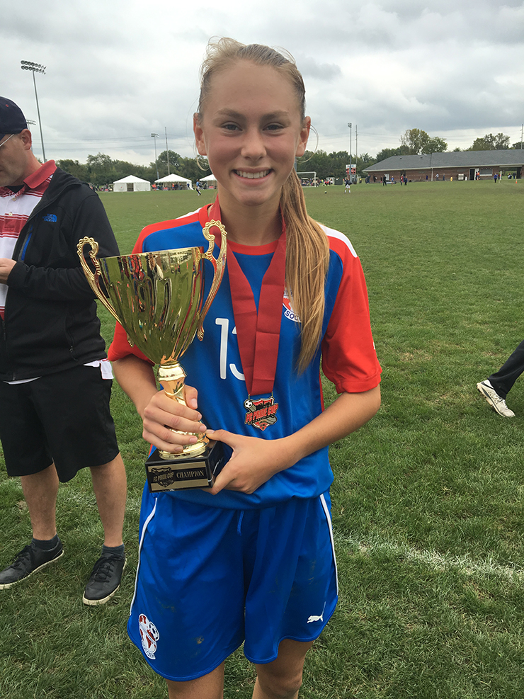 Youth Soccer News: Internationals SC'S Taylor Huff Selected to ODP Training Camp