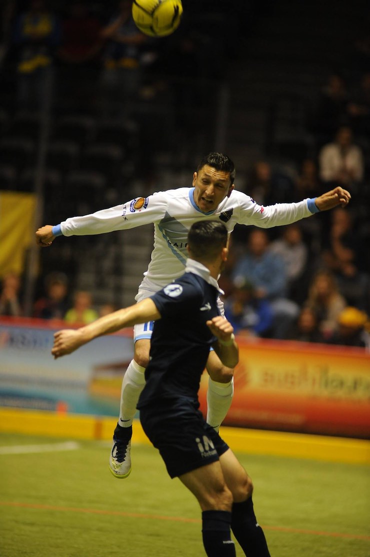 San Diego Soccer News - San Diego Sockers Eddie Velez gave an outstanding performance last night - helping his team earn another victory