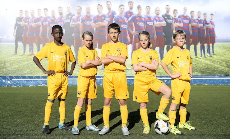Youth soccer news FC Barcelona youth soccer training