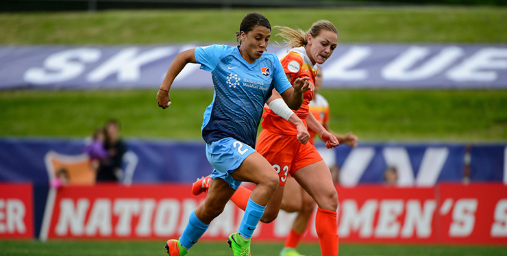NWSL Soccer News: Sky Blue FC's Samantha Kerr Named NWSL Player of the Month