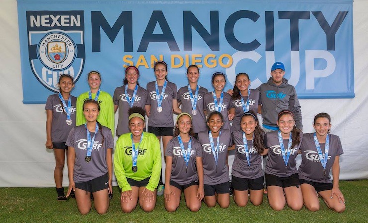 YOUTH SOCCER NEWS: Surf SC youth soccer team does well at Man City Cup 2017 in San Diego