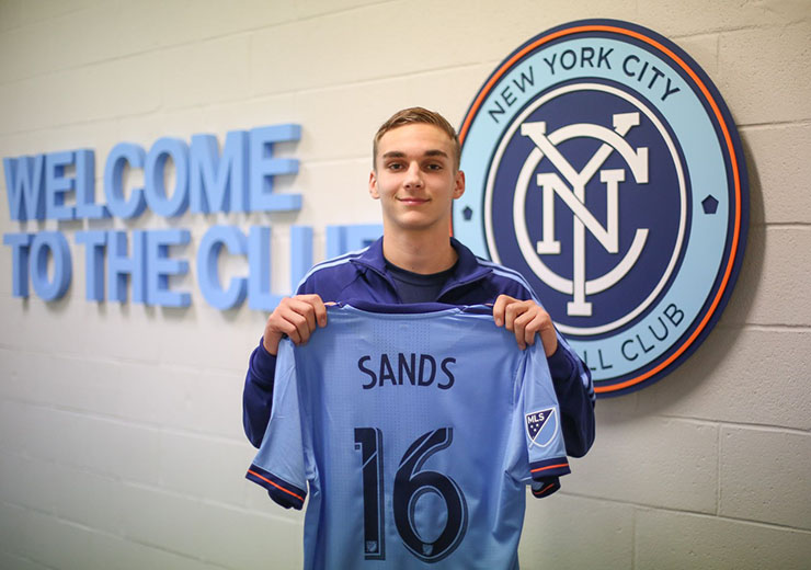 MLS Soccer News: James Sands Signs With New York City FC as Homegrown Player 