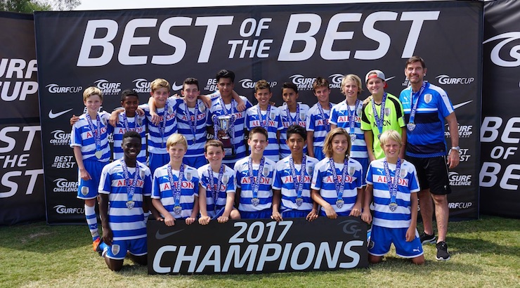 Albion SC B04 Surf Cup Champions