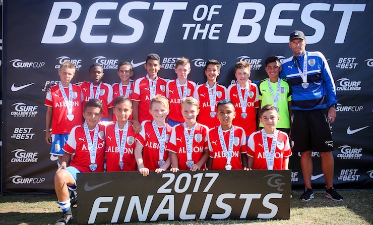 Youth soccer news: Albion SC Surf Cup 2017 Finalists BU13