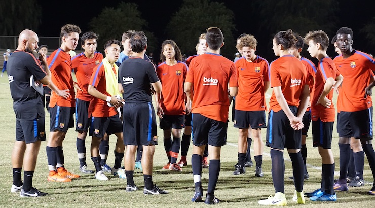 Youth soccer news: Barca Academy U17 DA team