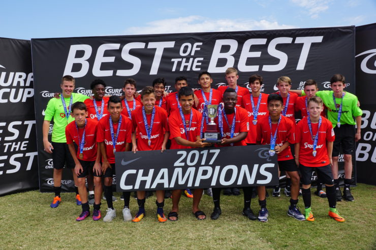 Youth soccer news - San Diego Surf Cup 2017 Champions