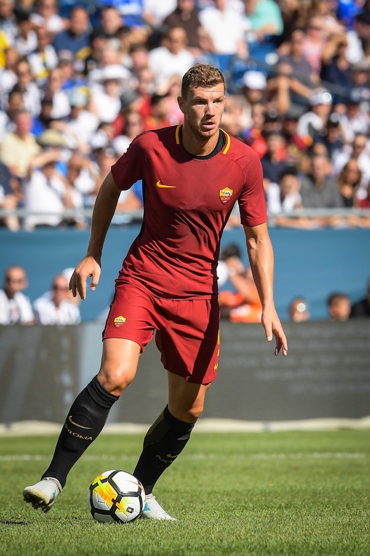 Soccer News: AS Roma's Edin Dzeko