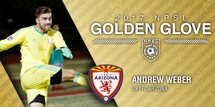 Soccer news: NPSL_GoldenGlove Andrew Weber