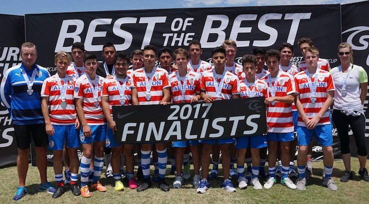 Youth soccer news - Albion 2001 Boys are finalists in Surf Cup