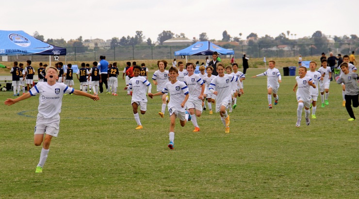 Youth soccer news: San Diego Surf SC Grayson Dettoni's Team win Manchester City Cup