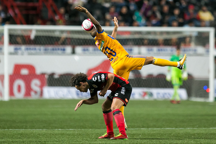 Friday was a very physical and intense game for Xolos and Tigres.