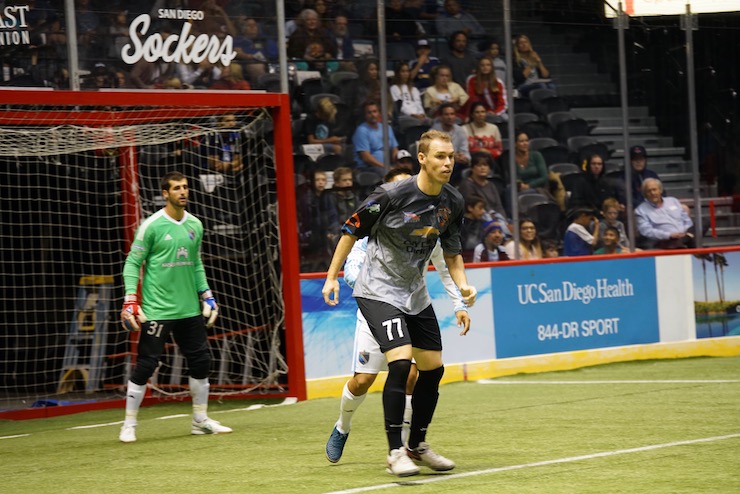 Nick Perera, a former Sockers now plays for the Syracuse Silver Knights