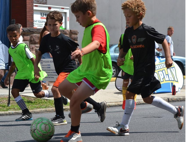 Street Soccer Day right with their Harrisburg Free Kick Street Soccer Tournament