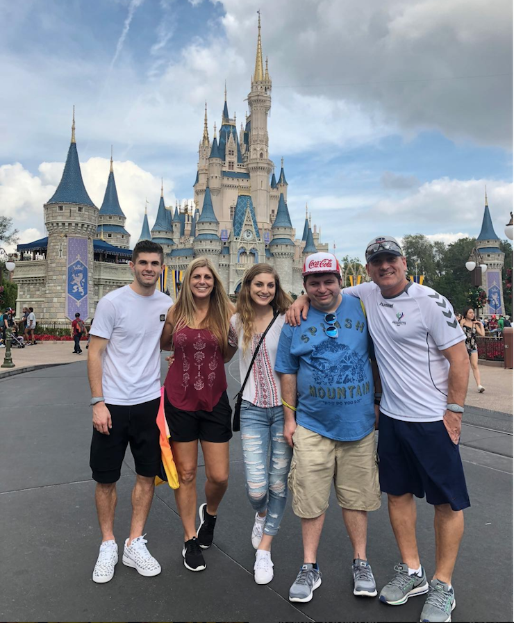 The Pulisic family is grounded and tight knit.