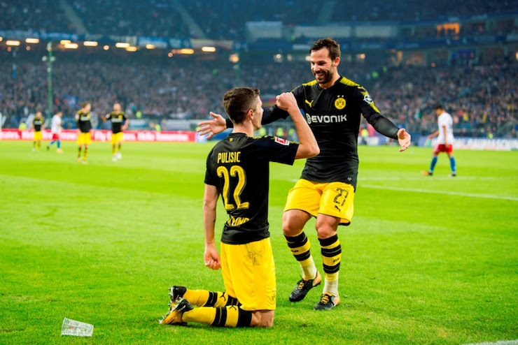 Borussia Dortmund midfielder Christian Pulisic