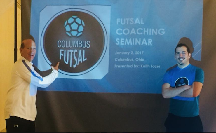 2017 Futsal Coaching Seminar with Keith Tozer.