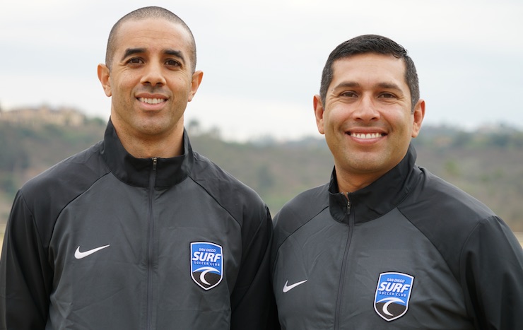 San Diego youth soccer news: Brian Reed and Rob Becerra Join San Diego Surf SC