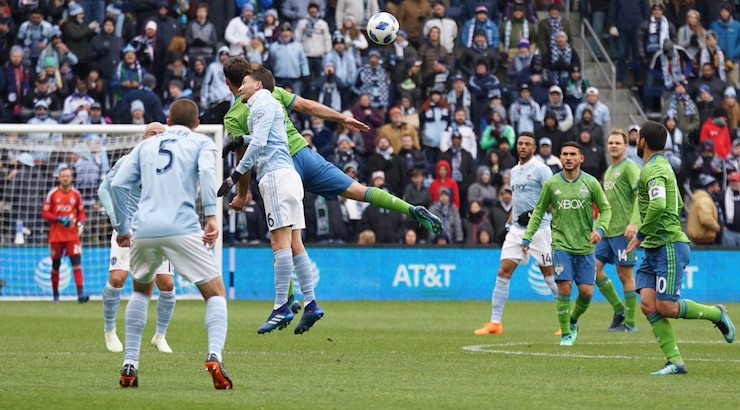 Soccer News: Sporting KC and Seattle Sounders FC battle to exciting 2-2 draw - Photo Credit: Diane Scavuzzo