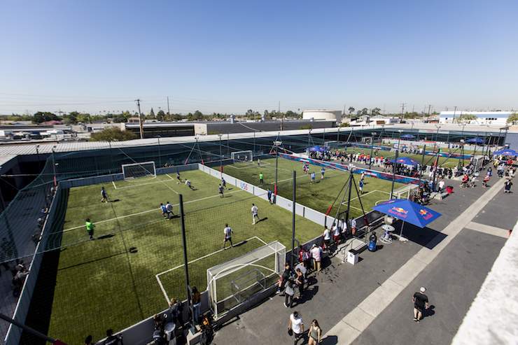 Soccer News: Teams go head-to-head at the Los Angeles Qualifier for Neymar Jr's Five football competition, at the Urban Soccer 5 Complex in Los Angeles, CA, USA on 1 April, 2017.