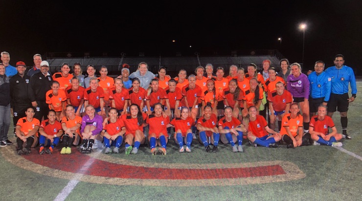 The San Diego soccer community came together on June 7, 2018 at the San Diego SeaLions game to support Coach O