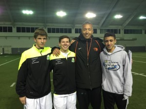 Matthew Schumacher, Zack Manship, Steve Simmons (OSU head coach), and Jon Sabouri