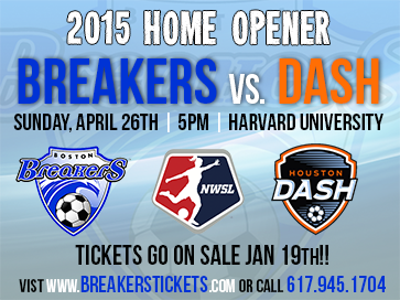 Boston Breakers Home Opener