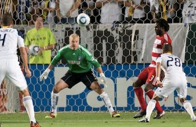 FC Dallas goalie Kevin Hartman Being ready for anything that comes your way.