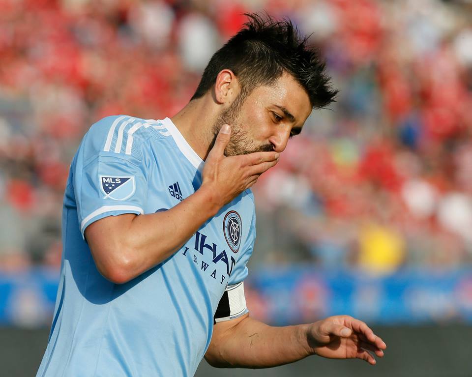 David Villa NYCFC v Toronto FC