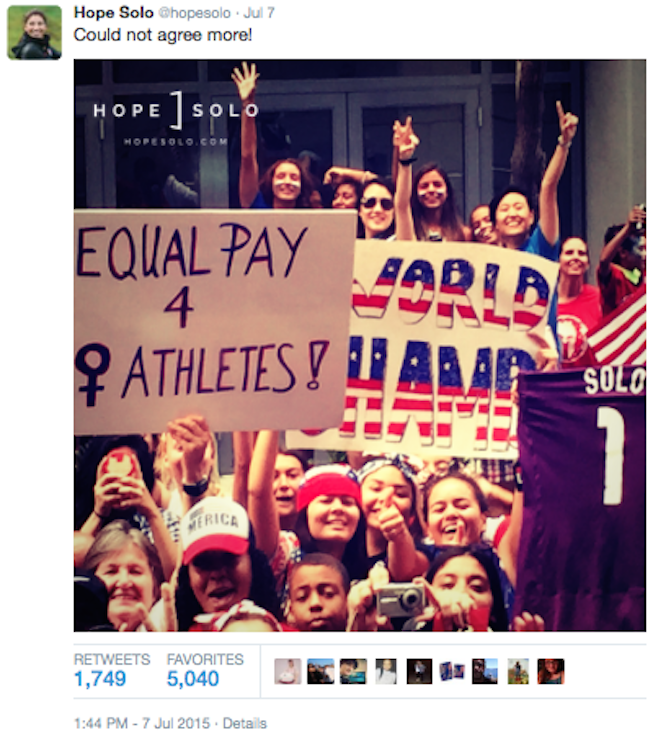 Photo Courtesy of Twitter/@hopesolo 