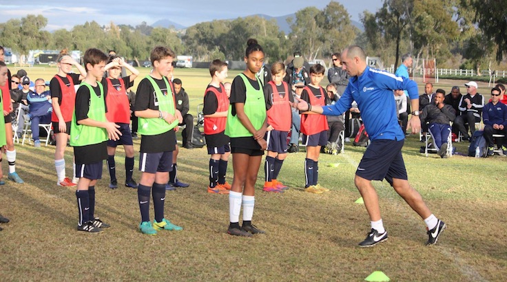 US Club LaLiga Course in La Jolla CA - demonstration session