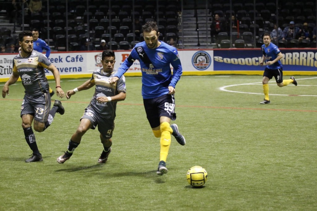 Matt Clare of the San Diego Sockers