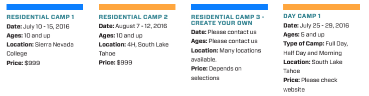 Residential Camps