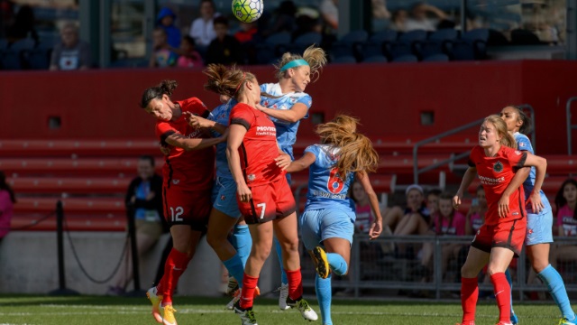 WOmen's soccer news - Red Stars, Portland Draw 1-1 in Fierce Battle June 12, 2016 Just result sees both teams extend NWSL unbeaten runs