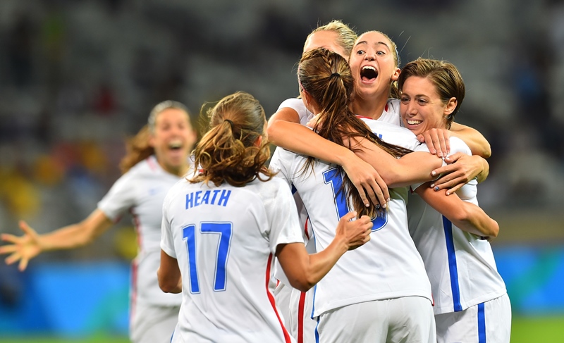 US Women's National Team WNT vs NZL09