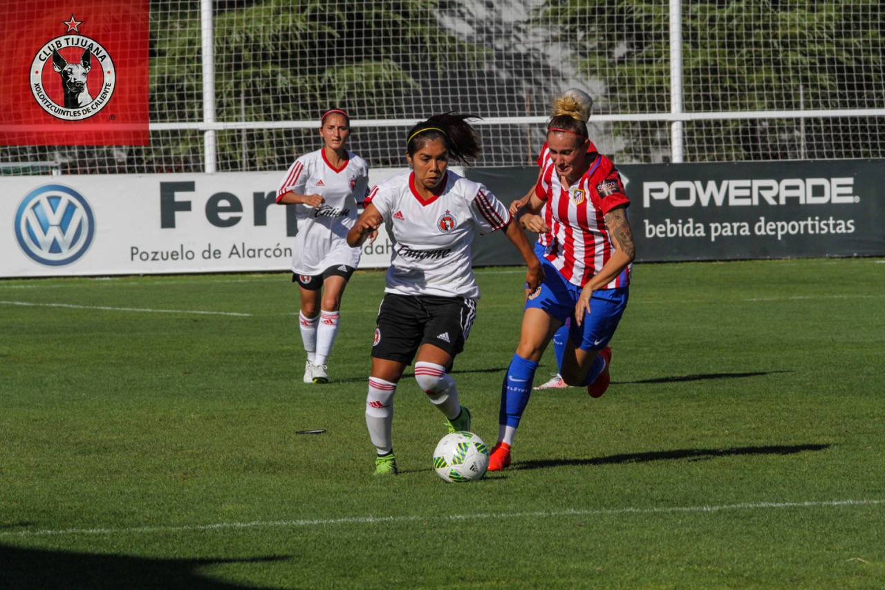 Tijuana Xolos Women's Open Spain Tour Versus Atletico Madrid