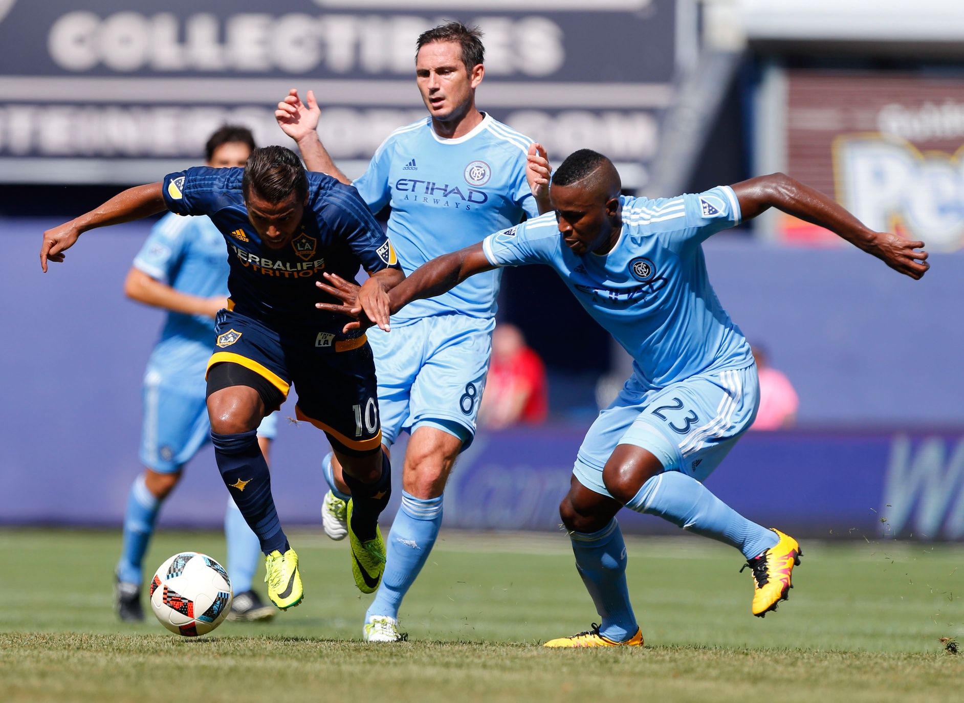 MLS Soccer News: New York City FC Top LA Galaxy at Yankee Stadium 