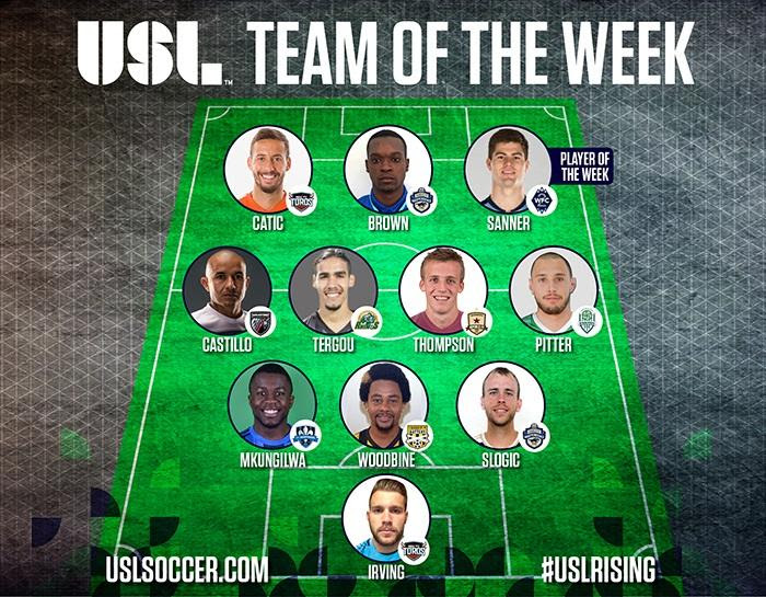 USL PLAYER OF THE WEEK: THOMAS SANNER 