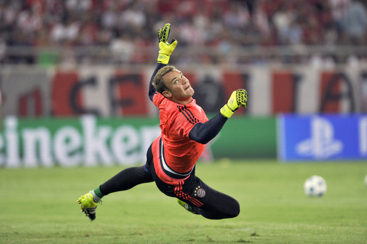 Soccer News - Bayern's goalkeeper Manuel Neuer - Editorial Credit: Kostas Koutsaftikis / Shutterstock.com