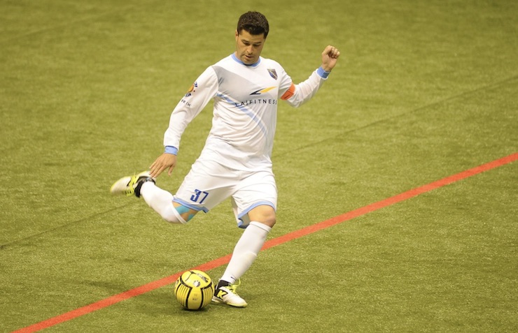 San Diego Sockers Kraig Chiles scores again