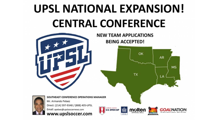 UPSL Soccer News: Armando Palaez Joins as Central Conference Operations Manager