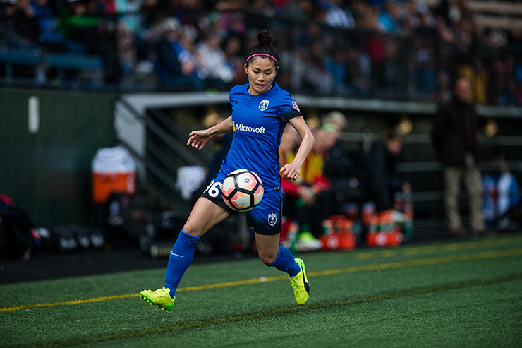 NWSL Soccer News: Nahomi Kawasumi Named NWSL Player of the Week