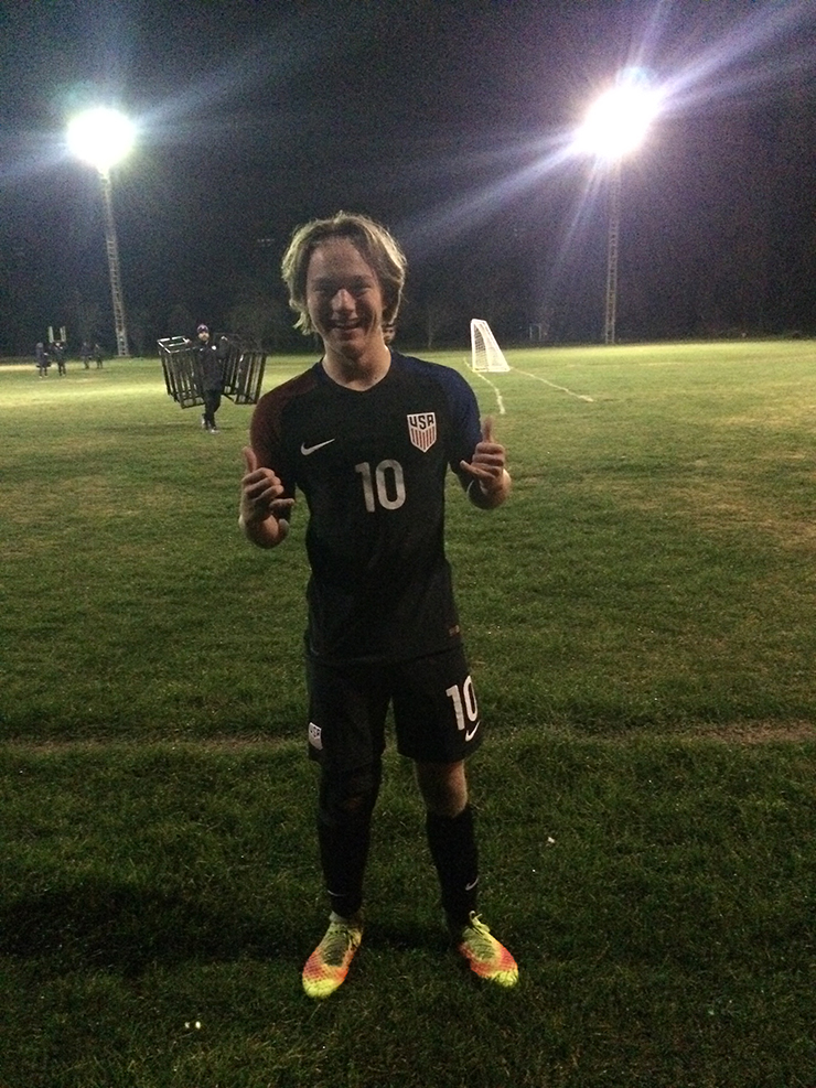 Youth Soccer News: 15-Year-Old Shea Hammond Strives to Make U.S. Paralympic Men's National Team