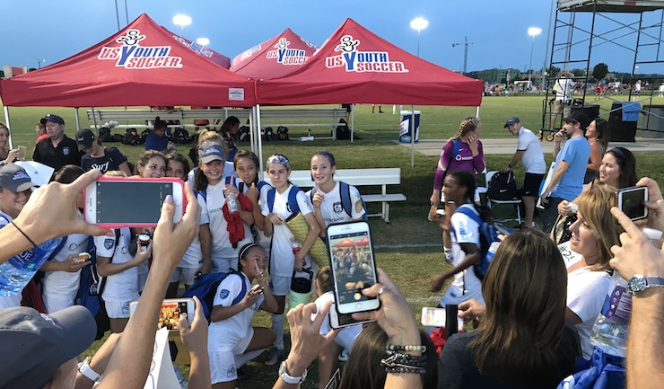 Youth soccer news on SD Surf SC Winning USYS GU13 National Championship