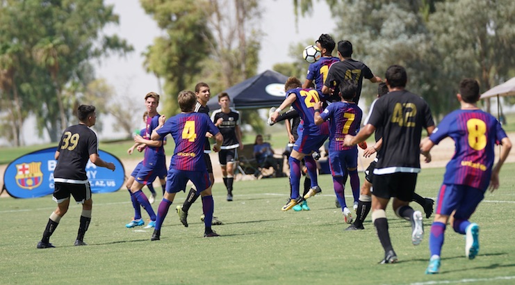 Youth soccer news: U17 DA Match: Barca Academy vs Golden State at Casa Grande, September 2017