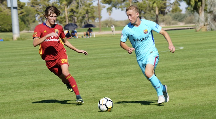 YOUTH SOCCER PLAYERS IN US SOCCER DA U17 TEAMS