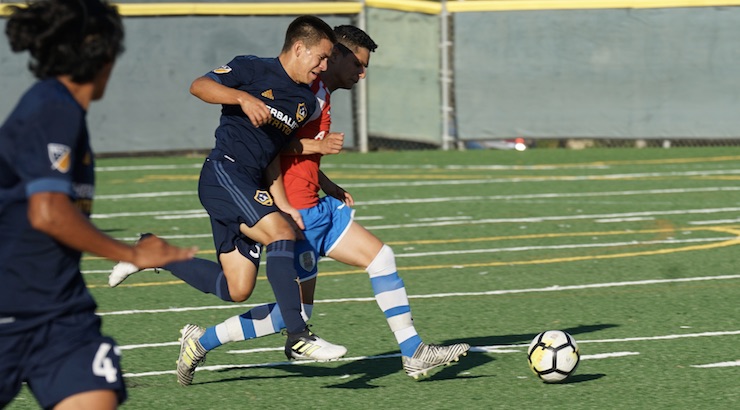 Youth soccer U17 DA Team - LA Galaxy vs Albion SC Match 2017