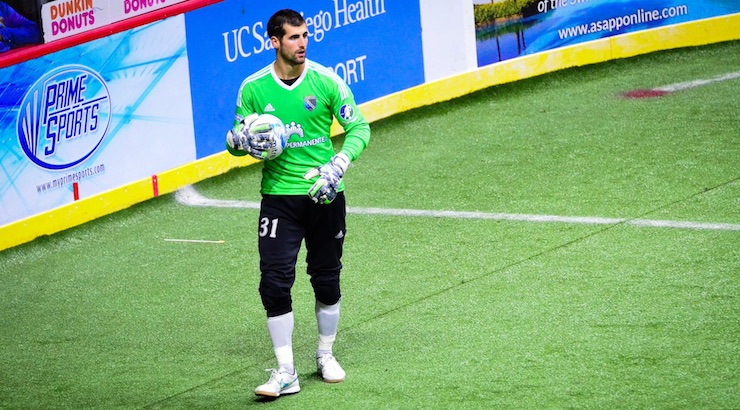 Soccer News: Chris Toth of the San Diego Sockers vs Tacoma Stars 2018