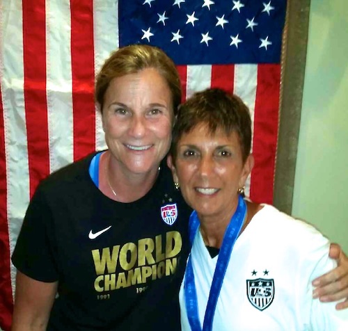 Jill Ellis And Louise Waxler • Soccertoday 