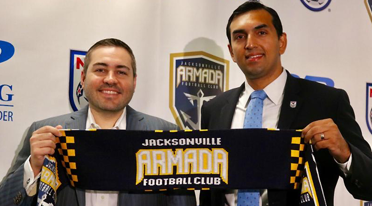 JACKSONVILLE ARMADA S NEW LEADER SoccerToday