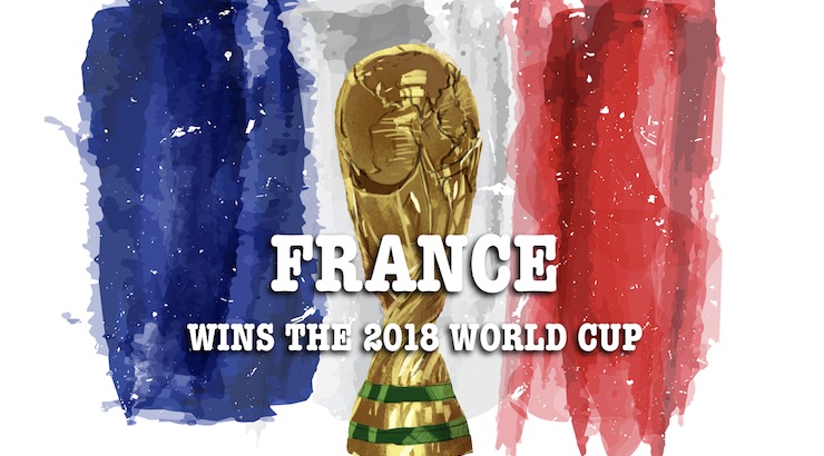 FRANCE BEATS CROATIA TO WIN THE WORLD CUP • SoccerToday